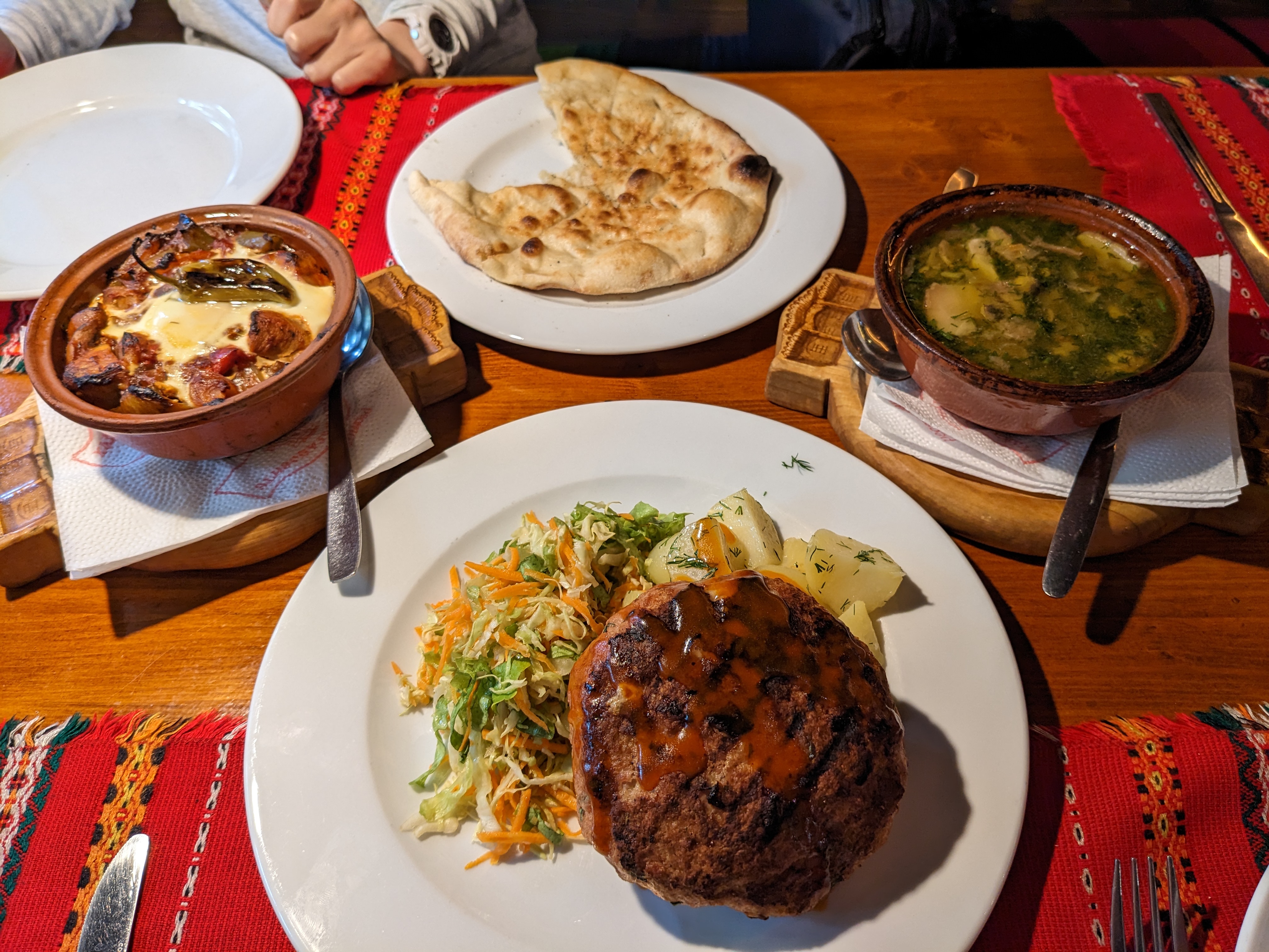 ソフィアのレストランのランチ