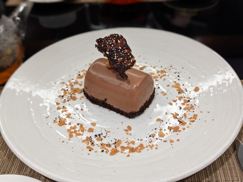 インターコンチネンタルソフィアのチョコレートケーキ