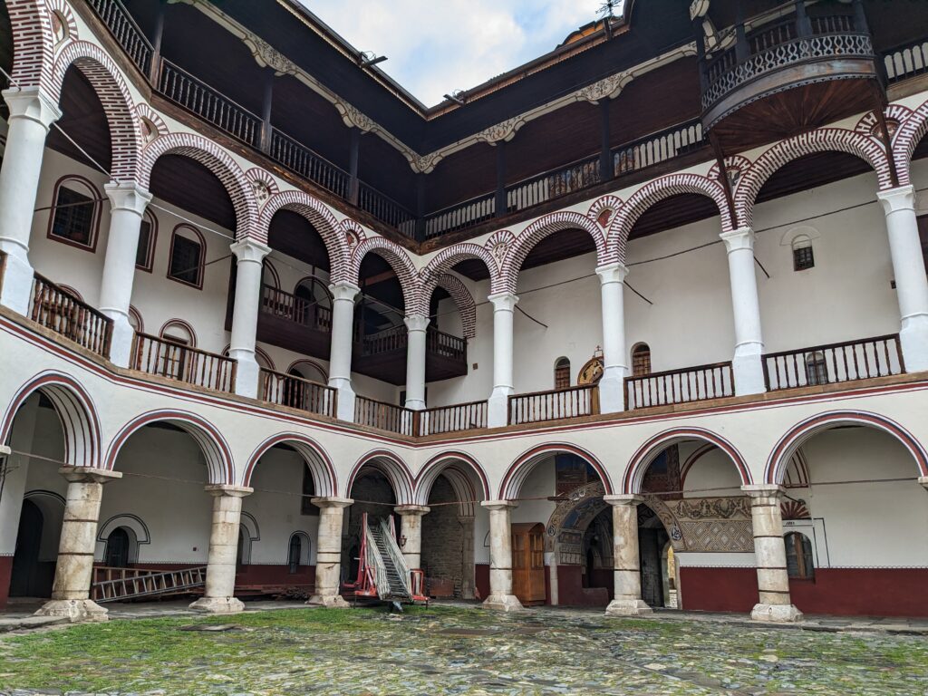 リラの僧院の2階部分