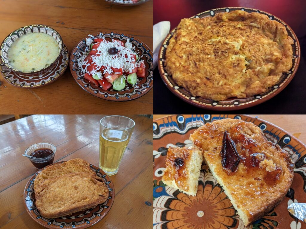 ドーレンのゲストハウスで食べたパジェニフリーク