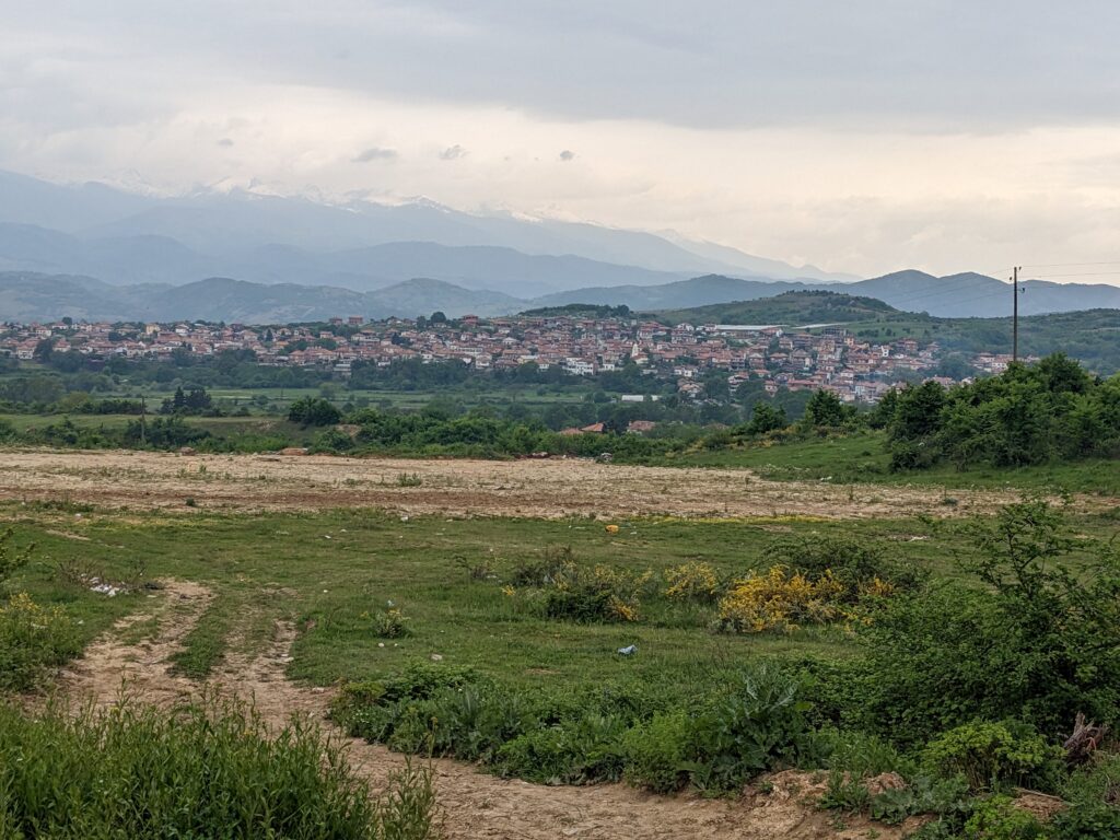 オグニャノヴォ近郊の風景