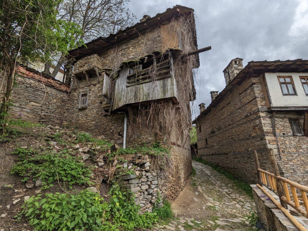 木で覆われたコヴァチェヴィツァの石の家