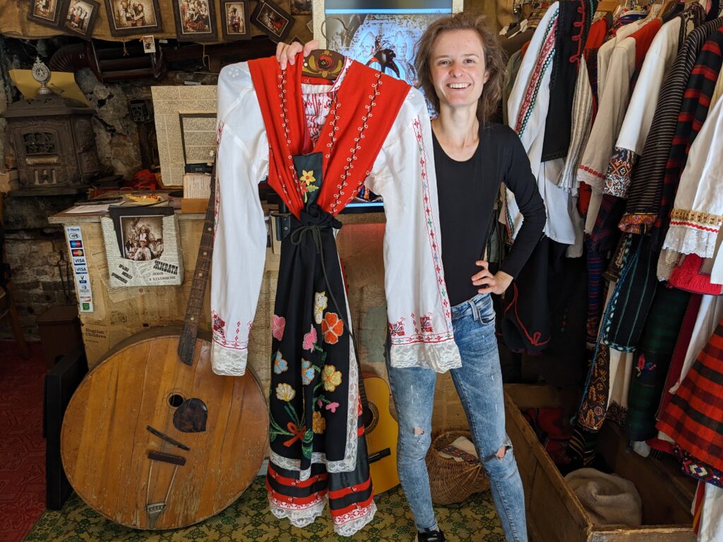 プロブディフのレトロフォトの民族衣装