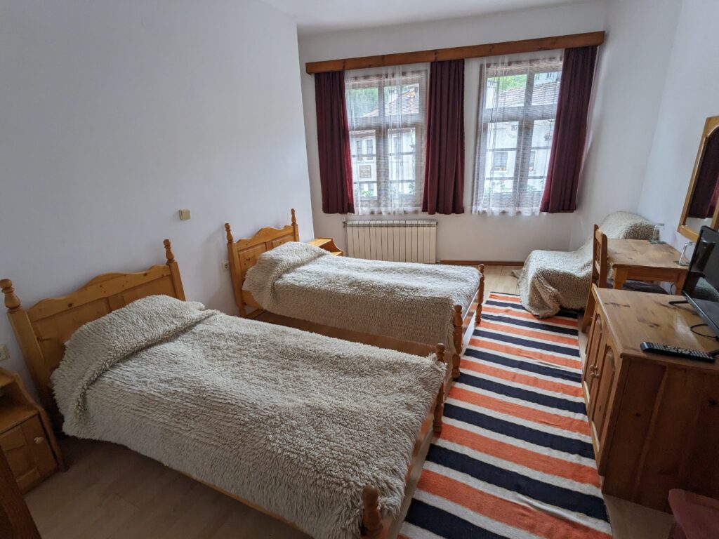 シロカラカのホテル・カリナの部屋