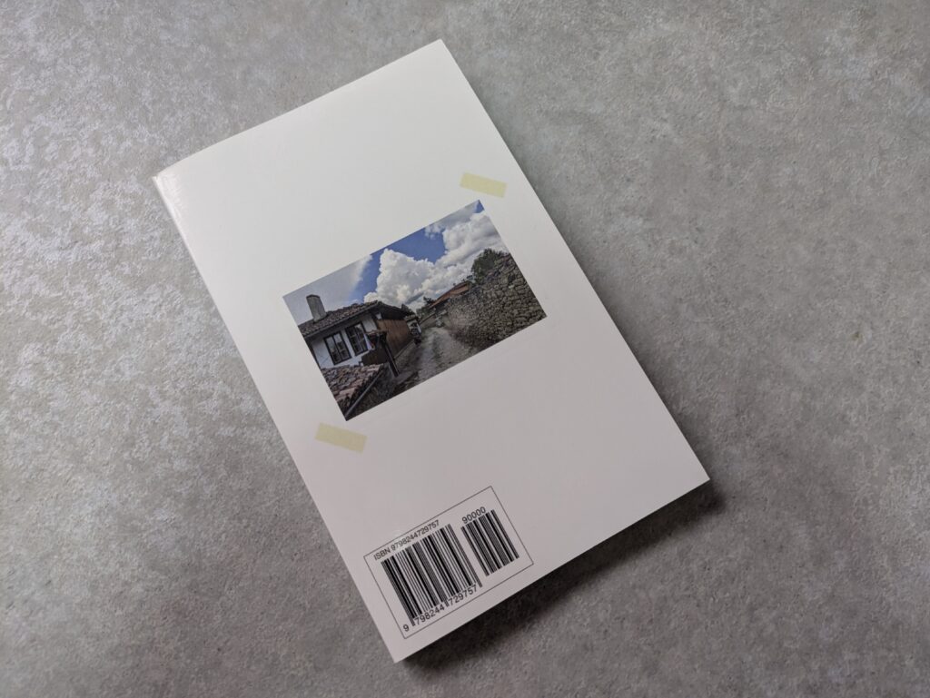 姉妹で旅する世界エッセイブルガリア編4の裏表紙