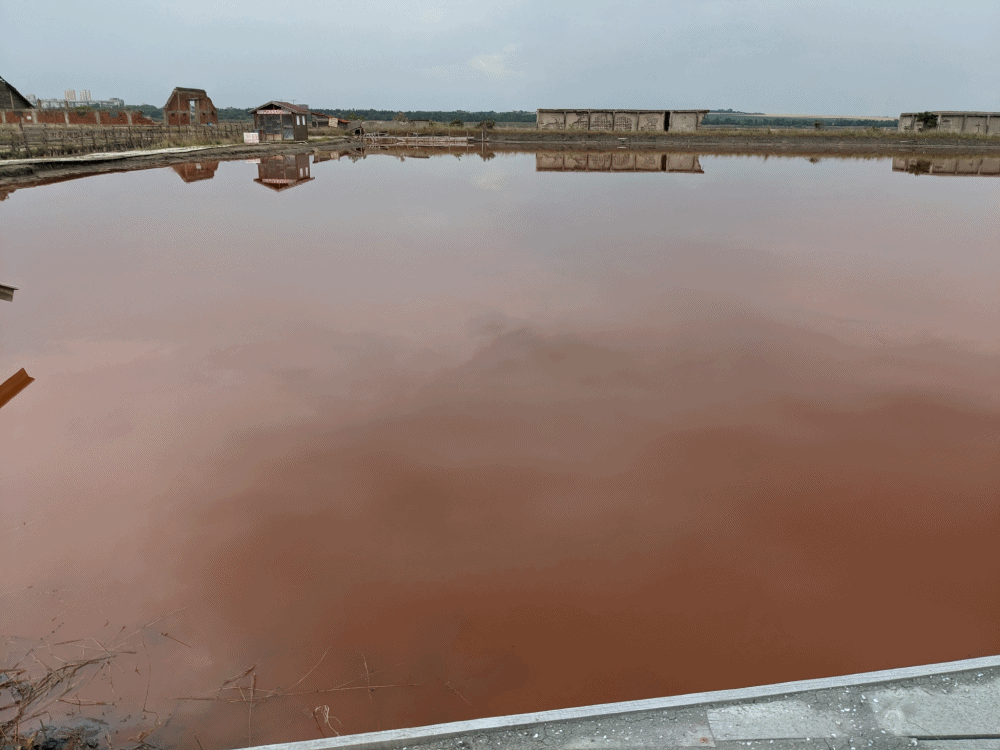 ブルガスの赤い湖ソルニツィ