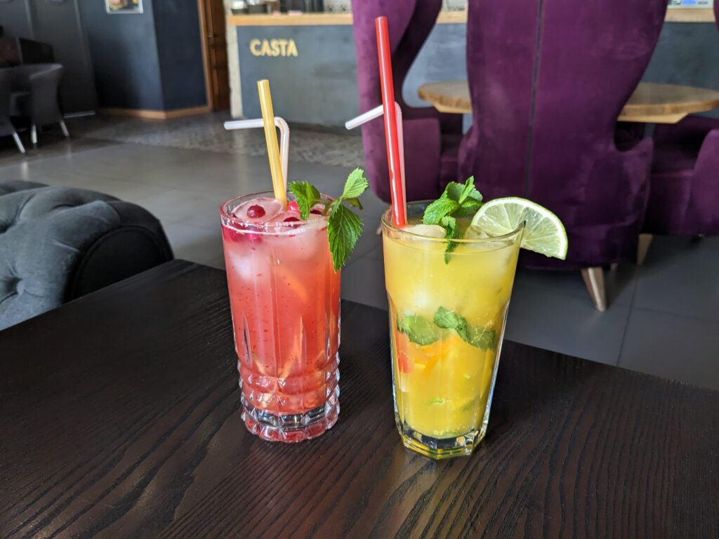 ティラスポリで飲んだジュース