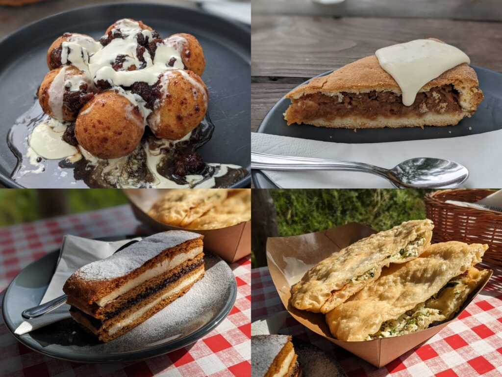 ブレブのカフェで食べたスイーツ