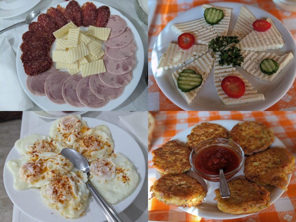 リメテアで食べたハンガリー風朝食