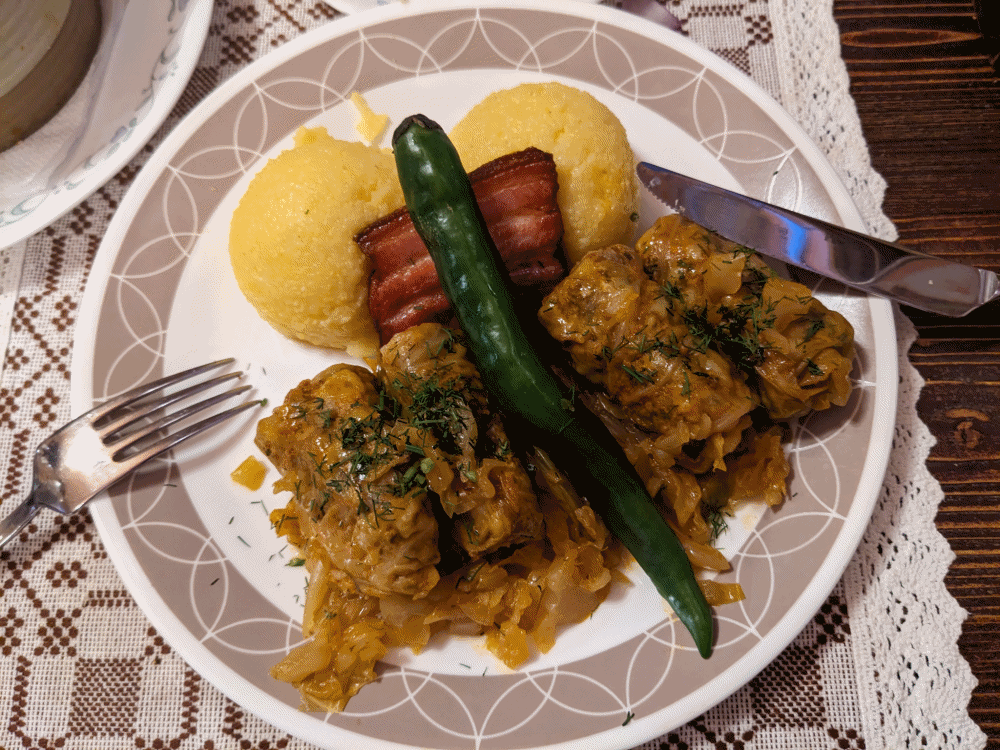 セルジナの肉料理