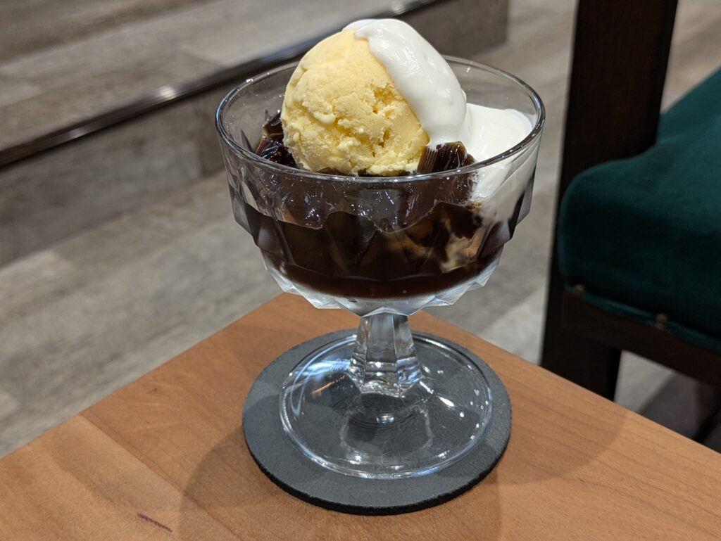 金木星カフェ国分寺コーヒーゼリー