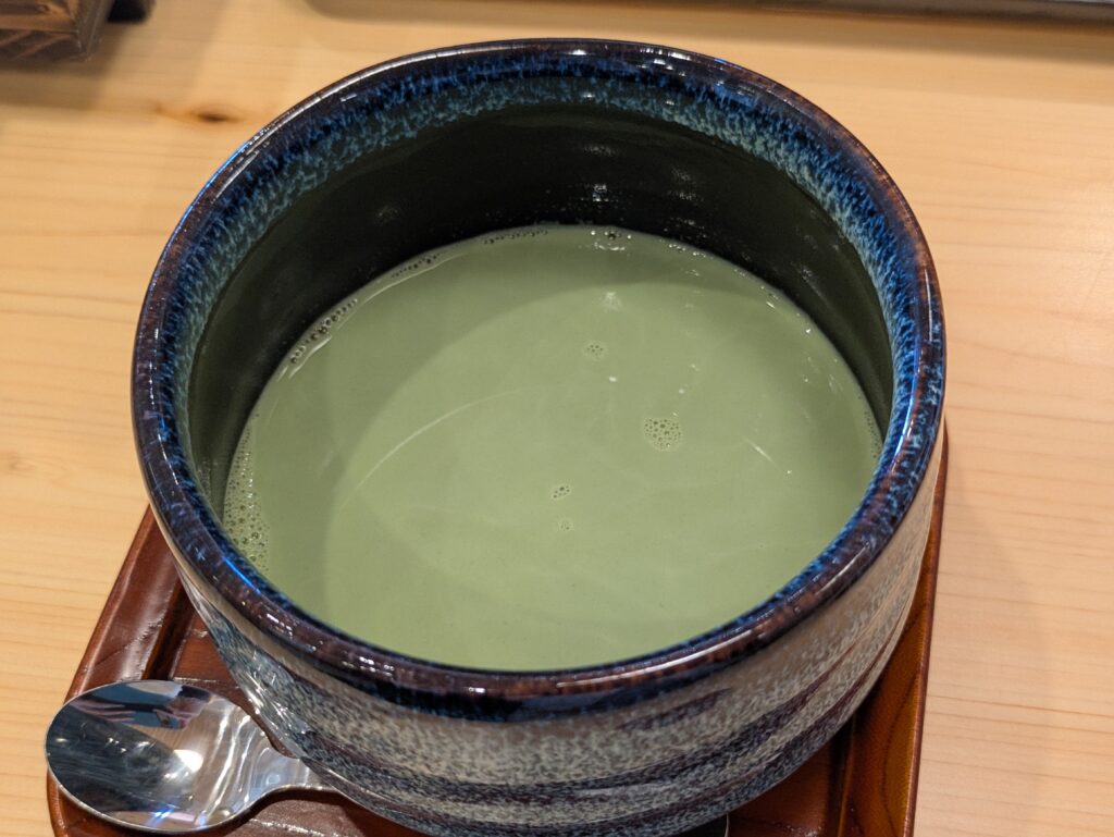 おかげ庵抹茶オレ