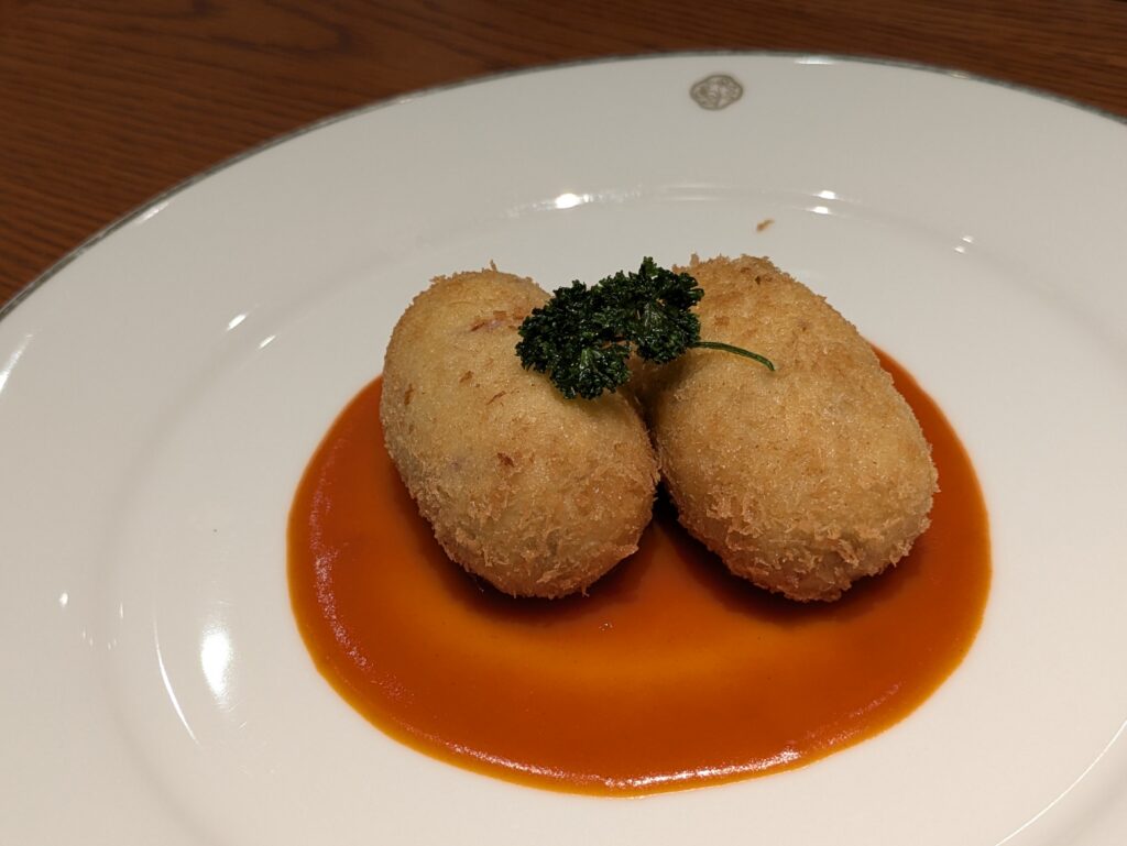 資生堂パーラー蟹クリームコロッケ