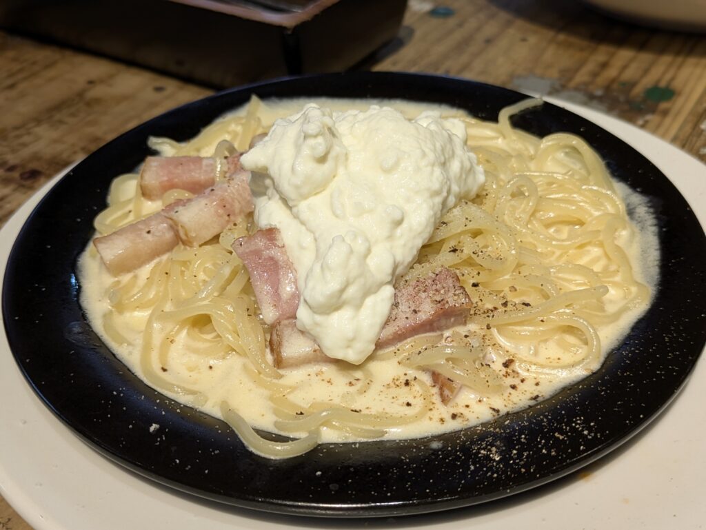 ビオディナミチーズパスタ