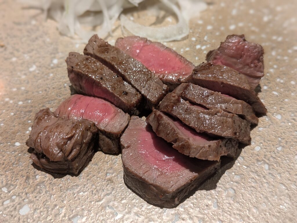立川薊和牛グリルミディアムレア