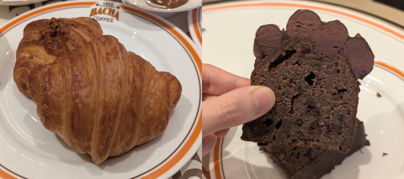 バシャコーヒークロワッサン