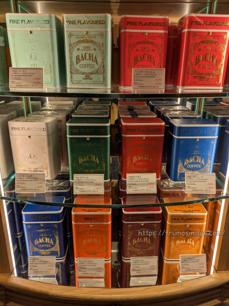 バシャコーヒーコーヒー豆缶