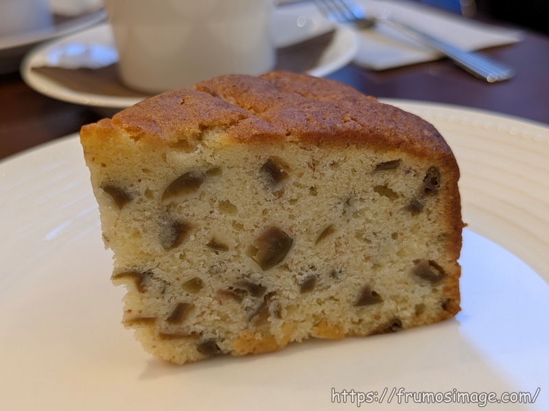 プリュスカフェ吉祥寺梅酒のケーキ