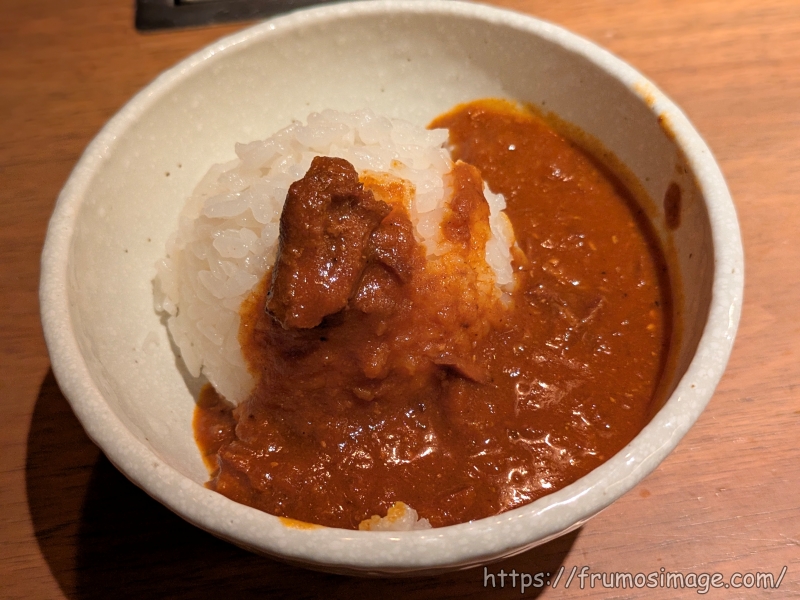 新宿らむねラストのバターラムカレー