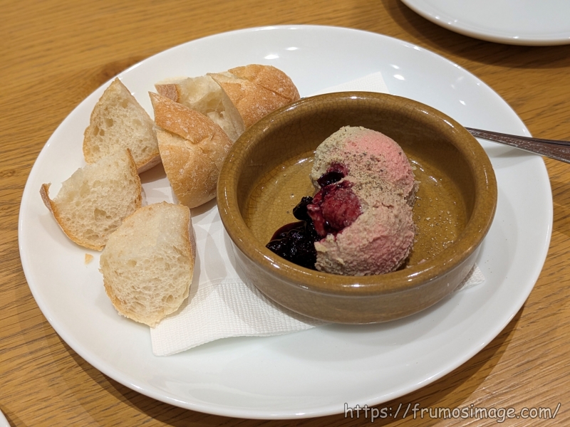 swan GINZA レストラン大山鶏のレバームース