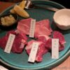 ラム焼肉ラムネ新宿ラムの盛り合わせイチボ