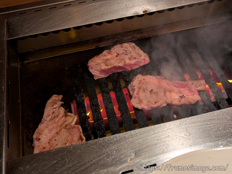 ラム焼肉鉄板