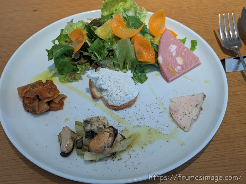 炭火焼rin前菜盛り合わせ