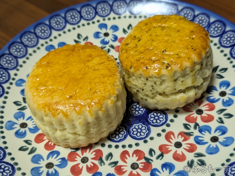 紅茶スコーンとプレーンスコーンカフェブリティッシュ